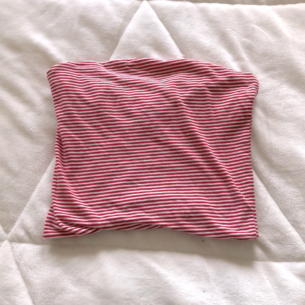 Brandy Melville Cropped Bandeau Top